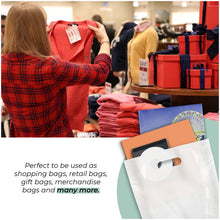 Load image into Gallery viewer, 100 Pack 12" x 15" with 2 mil Thick White Glossy Bags