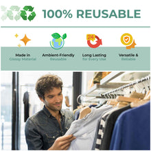 Load image into Gallery viewer, 100 Pack 12" x 15" with 1.25 mil Thick White Shopping Bags