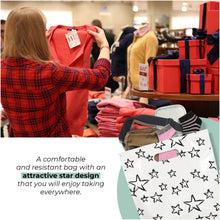 Load image into Gallery viewer, 100 Pack 12" x 15" with 1.25 mil Thick Die Cut Star Party Favor Bags