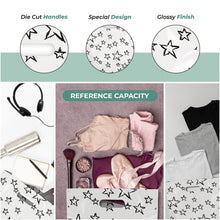 Load image into Gallery viewer, 100 Pack 12" x 15" with 1.25 mil Thick Die Cut Star Party Favor Bags