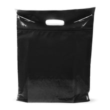 Load image into Gallery viewer, 100 Pack 12" x 15" with 2 mil Thick Black Shopping Bags