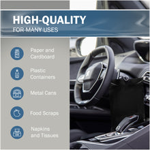 Load image into Gallery viewer, 50 Pack 12" x 15" with 2 mil Thick Disposable Car Trash Bags