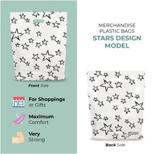 Load image into Gallery viewer, 100 Pack 15" x 18" with 1.25 mil Thick Die Cut Star Bags