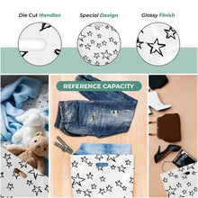 Load image into Gallery viewer, 100 Pack 15" x 18" with 1.25 mil Thick Die Cut Star Bags
