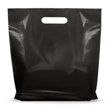 Load image into Gallery viewer, 100 Pack 18" x 18" with 2 mil Thick Black Glossy Bags