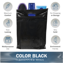 Load image into Gallery viewer, 100 Pack 9" x 12" with 2 mil Thick Black Merchandise Bags