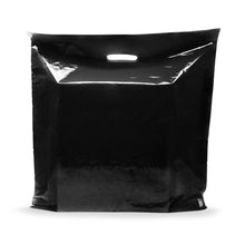 Load image into Gallery viewer, 50 Pack 26" x 26" with 3 mil Thick Extra Large Black Merchandise Plastic Retail Bags (HDPE)