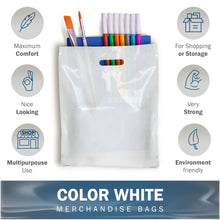 Load image into Gallery viewer, 200 Pack 9" x 12" with 1.5 mil Thick White Glossy Bags