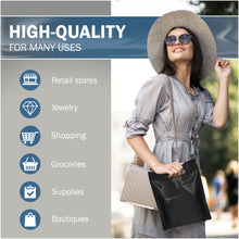 Load image into Gallery viewer, 200 Pack 9" x 12" with 1.5 mil Thick Black Glossy Bags