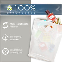 Load image into Gallery viewer, 100 Pack 9" x 12" with 1.25 mil Thick White Glossy Bags