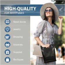 Load image into Gallery viewer, 100 Pack 9" x 12" with 1.25 mil Thick Black Glossy Bags