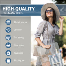 Load image into Gallery viewer, 100 Pack 15" x 18" with 2 mil Thick Clear Merchandise Plastic Glossy Retail Bags