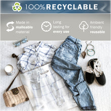 Load image into Gallery viewer, 50 Pack 26" x 26" with 3 mil Thick Extra Large Clear Merchandise Plastic Retail Bags