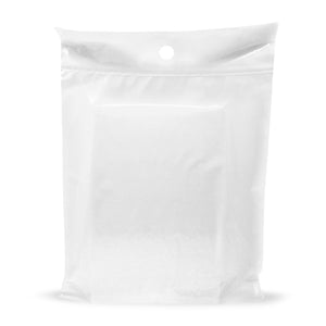 50 Pack 12" x 15" with 2 mil Thick White Disposable Car Trash Bags