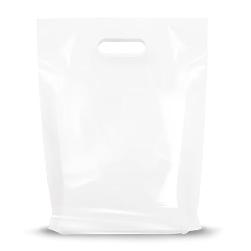 Clear Merchandise Plastic Glossy Retail Bags 100 Pack 9