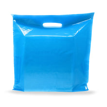 Load image into Gallery viewer, 100 Pack 16" x 16" with 2 mil Thick Blue Glossy Bags