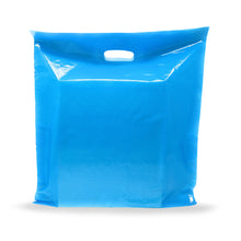 Load image into Gallery viewer, 100 Pack 18" x 18" with 2 mil Thick Blue Glossy Bags