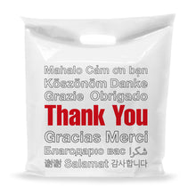 Load image into Gallery viewer, 100 Pack 20&quot; x 20&quot; with 2 mil Thick Extra Large White Merchandise Plastic Retail Lang Thank You Bags