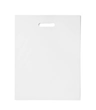 Load image into Gallery viewer, 100 Pack 10&quot; x 15&quot; with 1.75 mil Thick White Merchandise Plastic Glossy Retail Bags