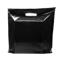 Load image into Gallery viewer, 100 Pack 20&quot; x 20&quot; with 2 mil Thick Extra Large Black Merchandise Plastic Retail Bags