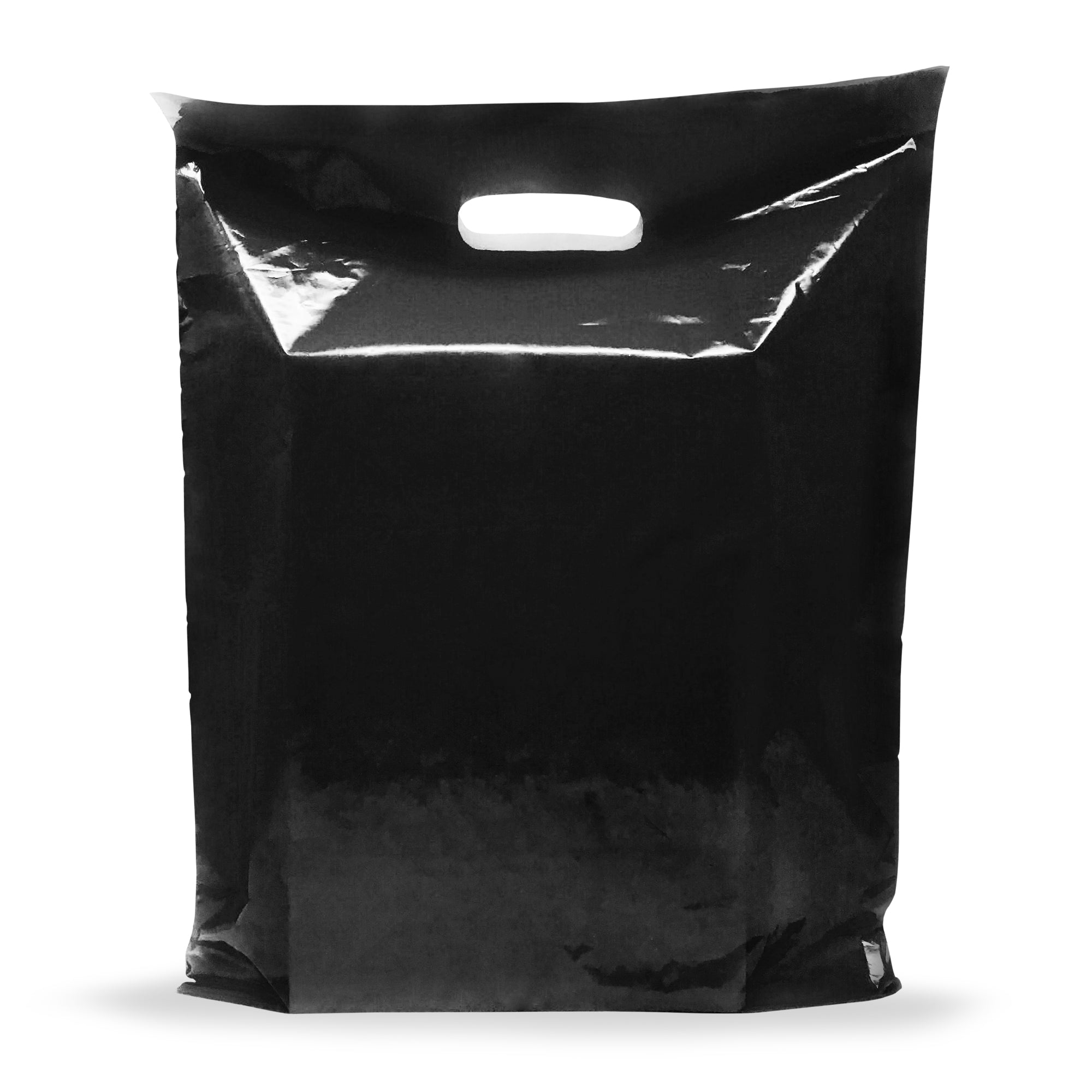 100 Pack 20 x 24 with 2 mil Thick Extra Large Black Merchandise Plas –  Conintech