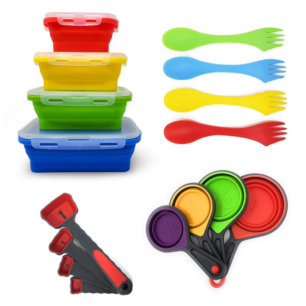 Silicone Measuring Cups Set